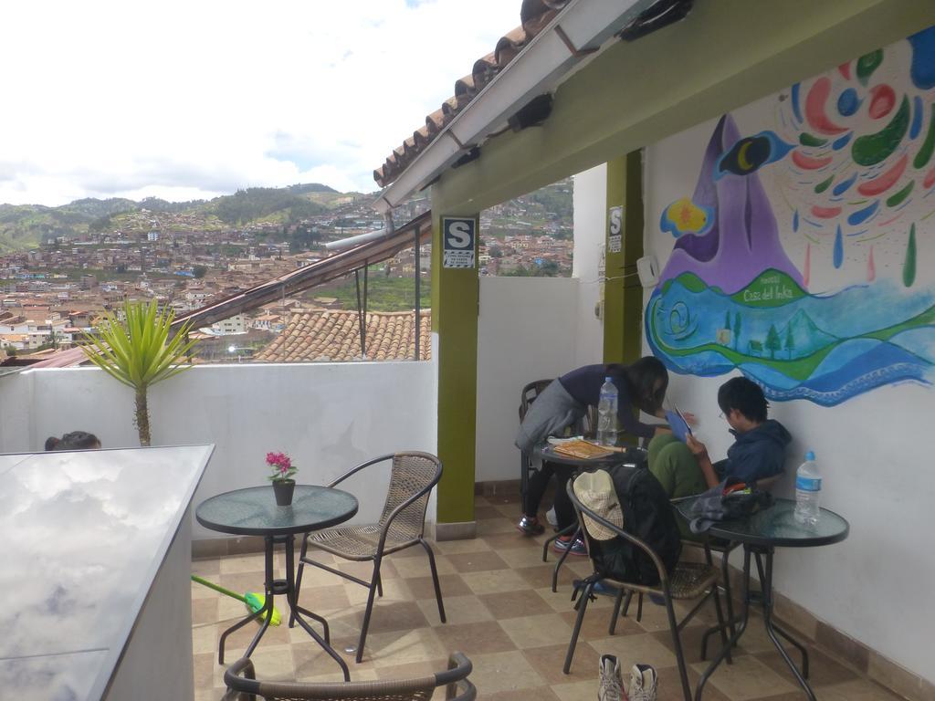 ホテル ホステル カサ デル インカ クスコ エクステリア 写真
